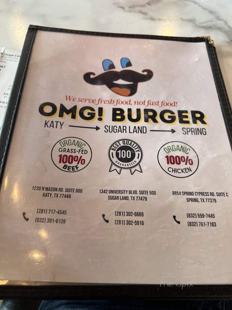 OMG! Burger - Sugar Land, TX