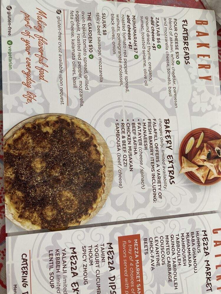 Falafill - Schaumburg, IL menu_pic