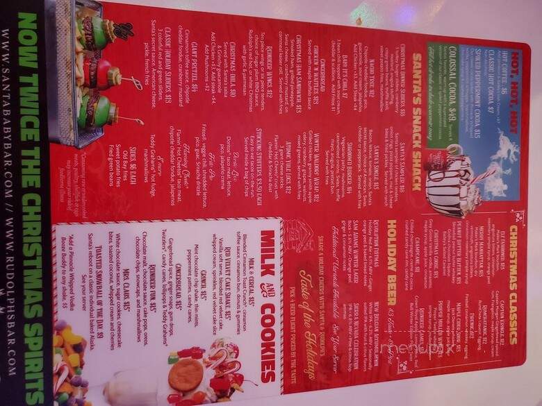 Rudolph's - Chicago, IL menu_pic