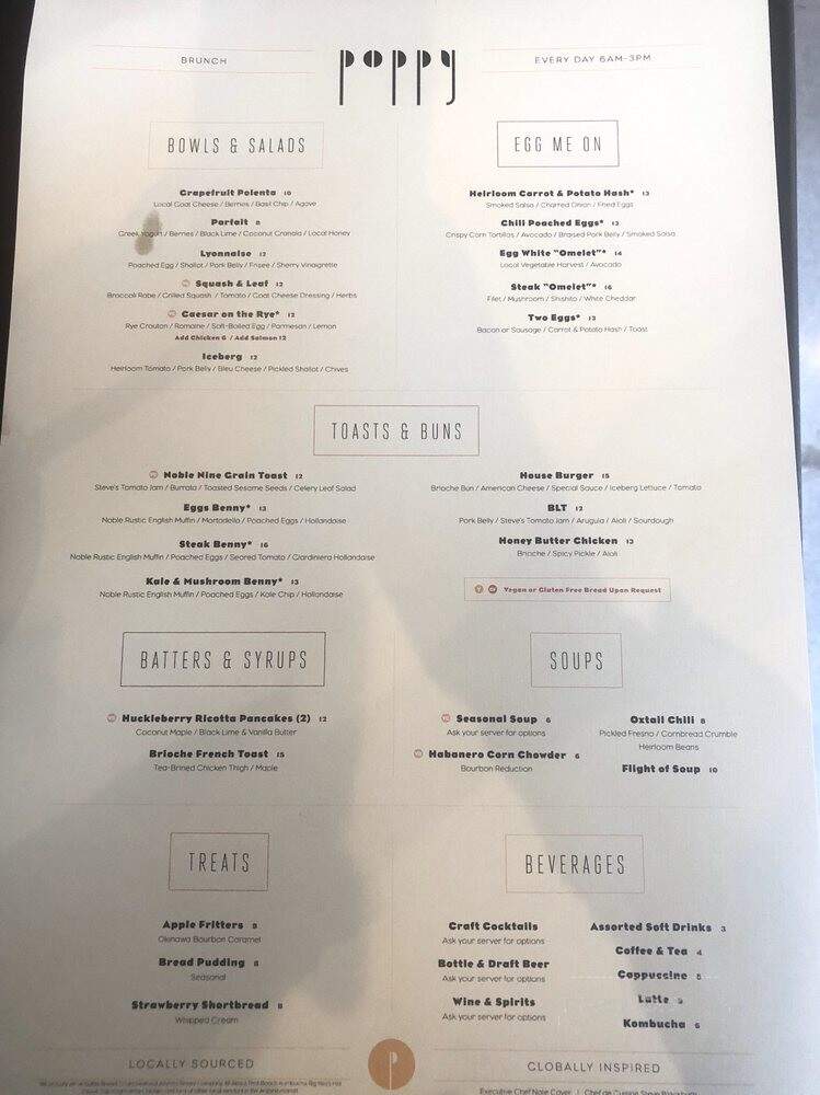 Poppy - Phoenix, AZ menu_pic