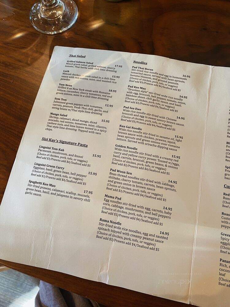 Sisi Kay Thai Eatery & Bar - Seattle, WA