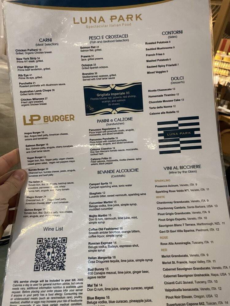 Luna Park - Miami, FL menu_pic
