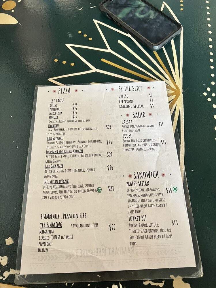 Rampart Treehouse - New Orleans, LA menu_pic
