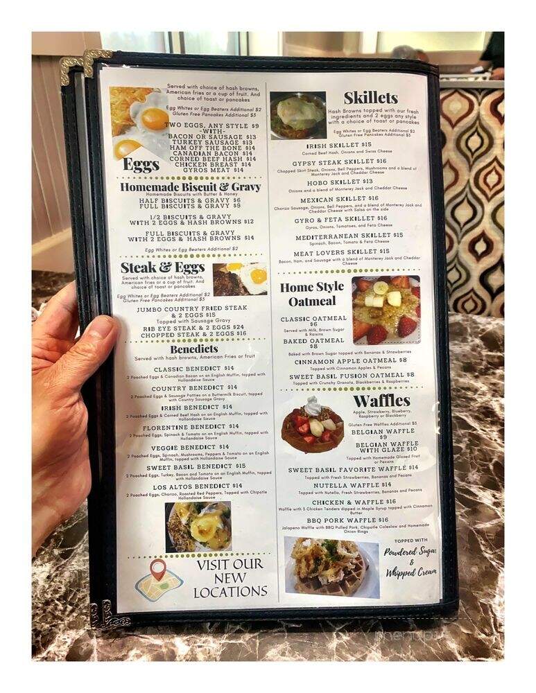 Sweet Basil Cafe of Skokie - Skokie, IL menu_pic