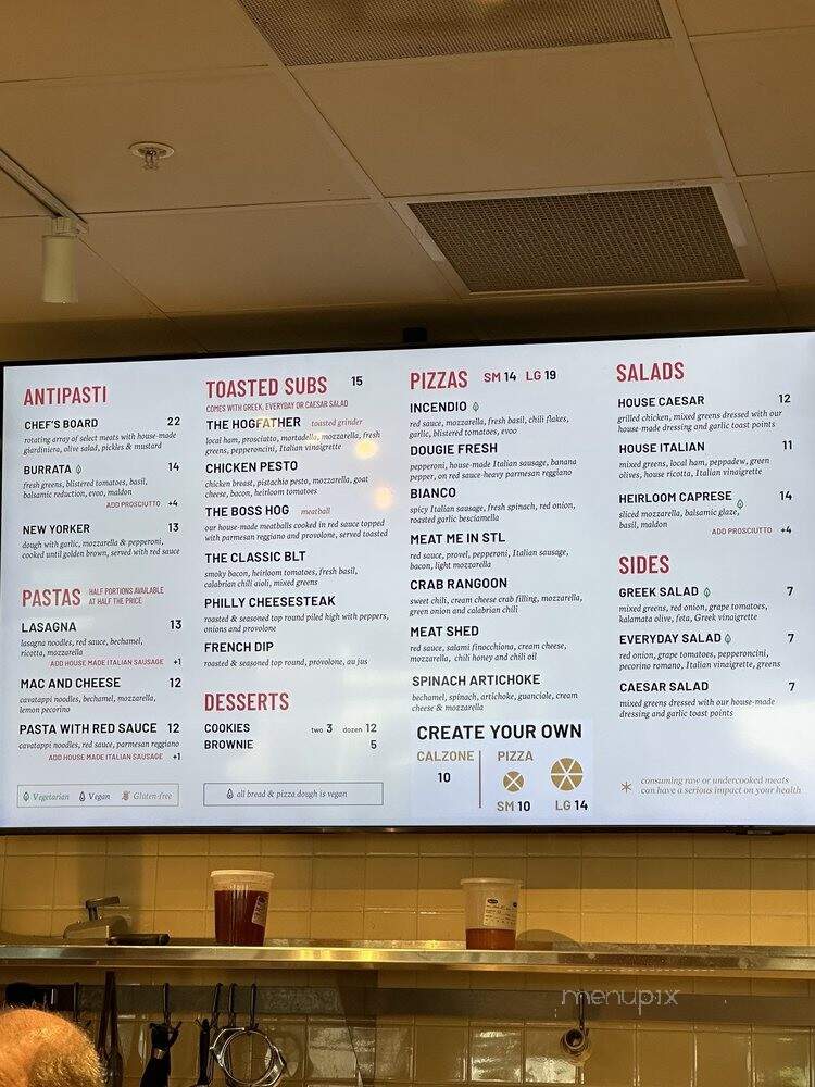 Strang Hall - Overland Park, KS menu_pic