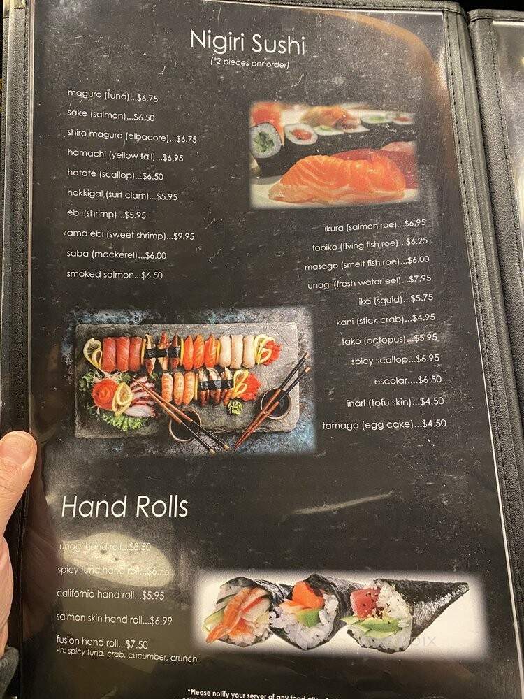 Sushi Daruma - Salinas, CA menu_pic