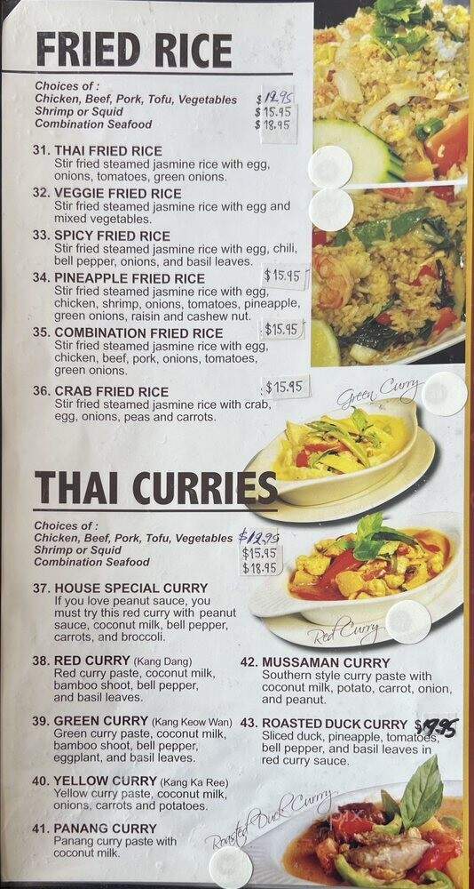 Thai House Of Ogden - South Ogden, UT menu_pic