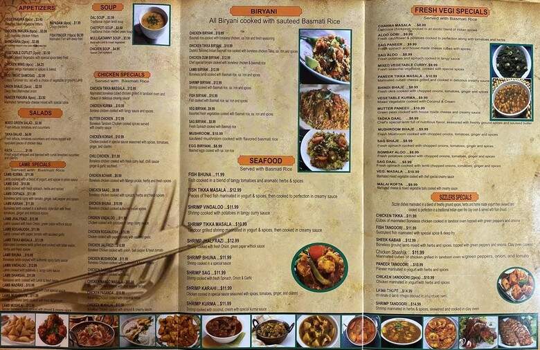 NoorJahan Indian Cusine - Grosse Pointe Woods, MI menu_pic