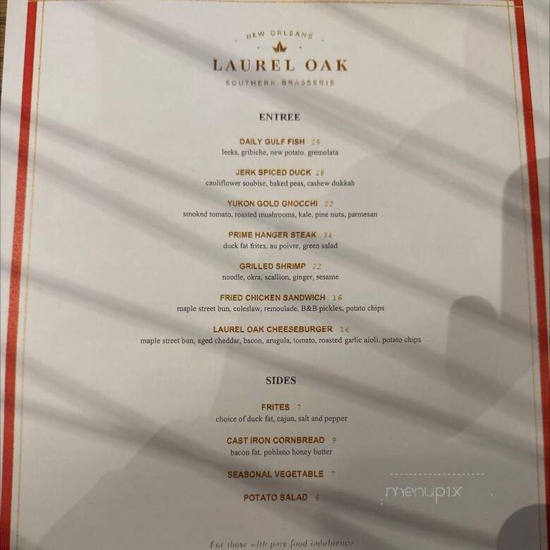 Laurel Oak Southern Brasserie - New Orleans, LA