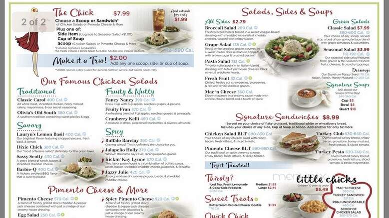 Chicken Salad Chick - Starkville, MS menu_pic