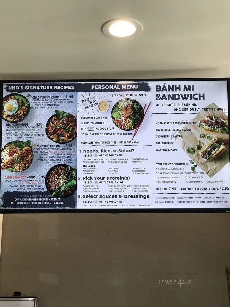 Red Stix Street Food - Dallas, TX menu_pic