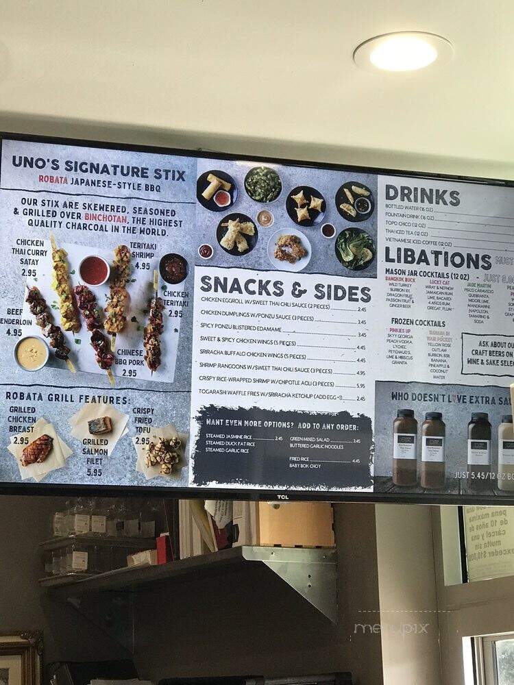 Red Stix Street Food - Dallas, TX menu_pic