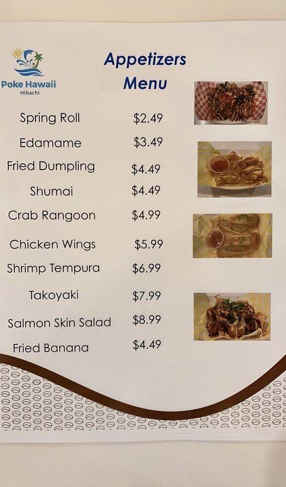 Poke Hawaii - Fort Myers, FL menu_pic