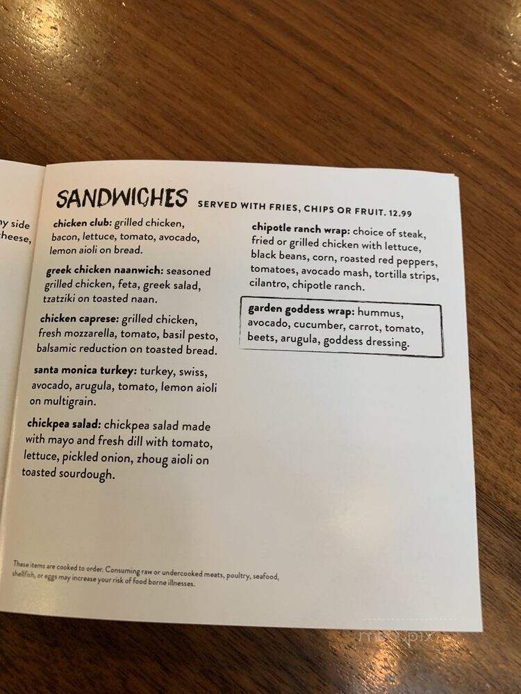 Goddess and the Baker - Chicago, IL menu_pic