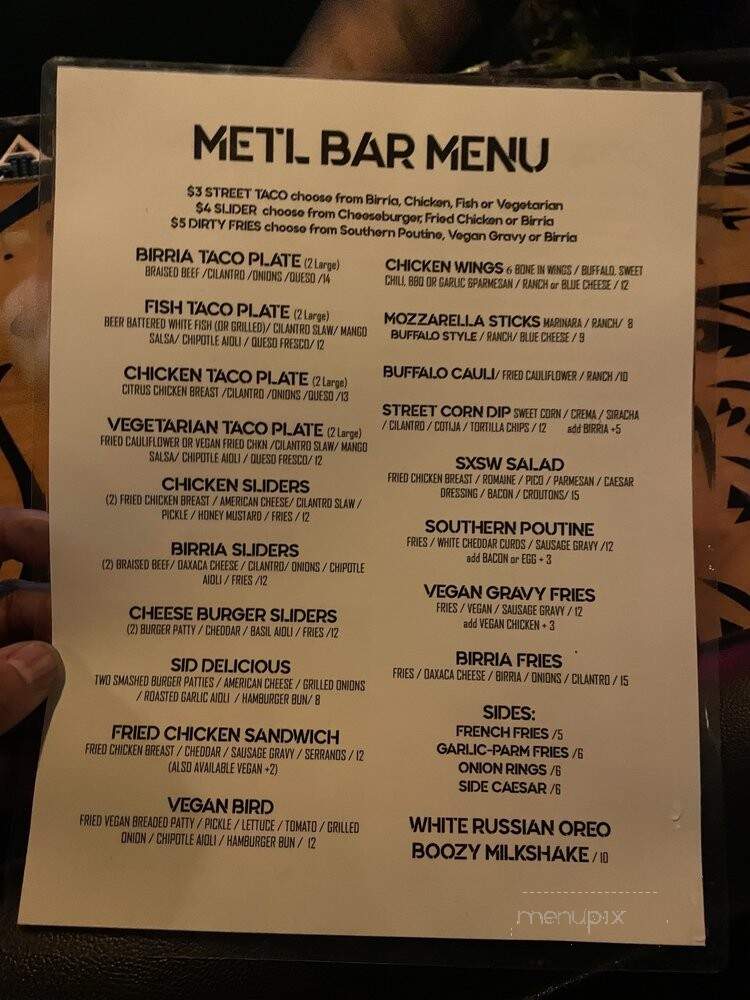 Metl Bar & Restaurant - San Diego, CA