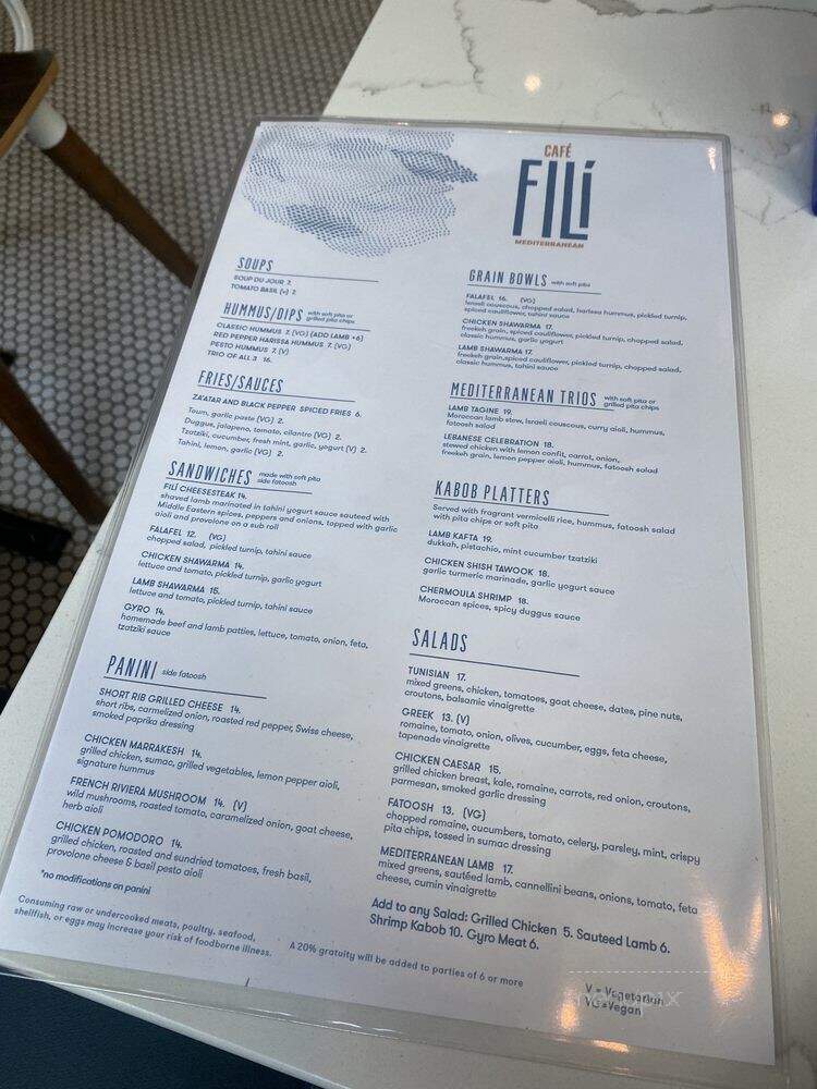 Cafe Fili - Washington, DC