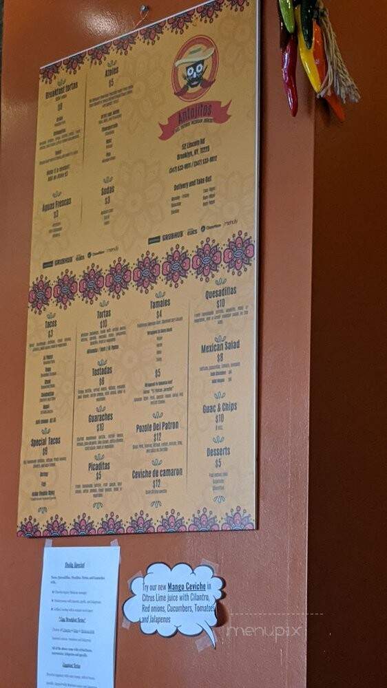 Antojitos Del Patron Mexican Snacks - Brooklyn, NY menu_pic