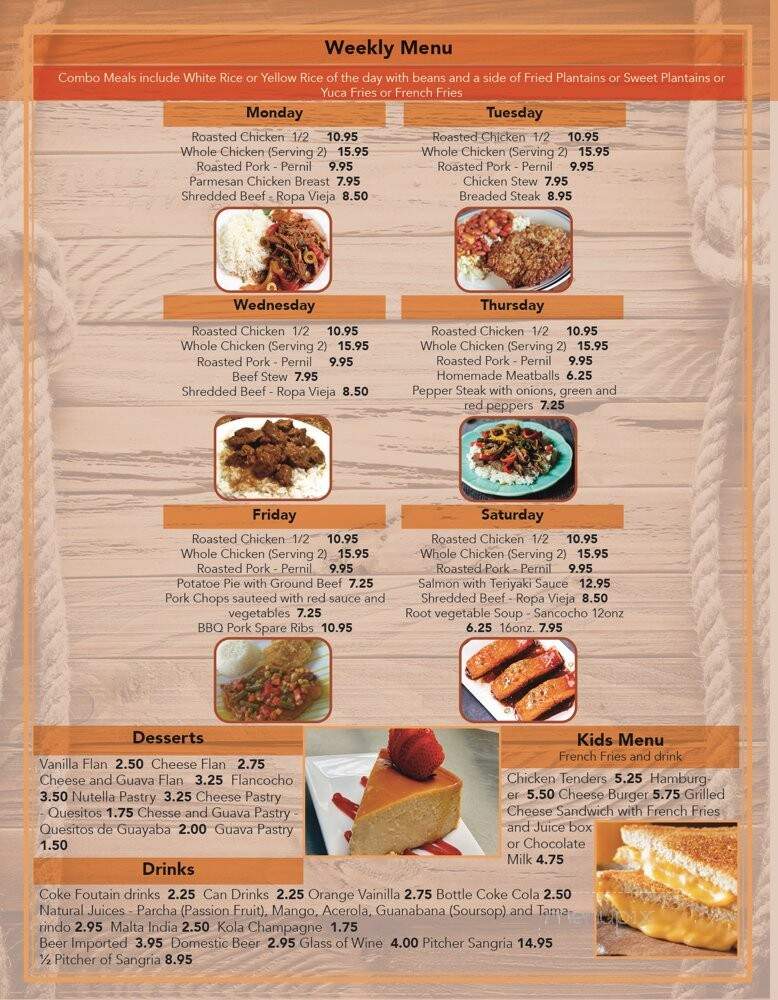 El Fuego Latino - Longwood, FL menu_pic