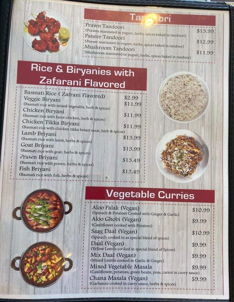 Delicious Curry House - Oakland, CA menu_pic