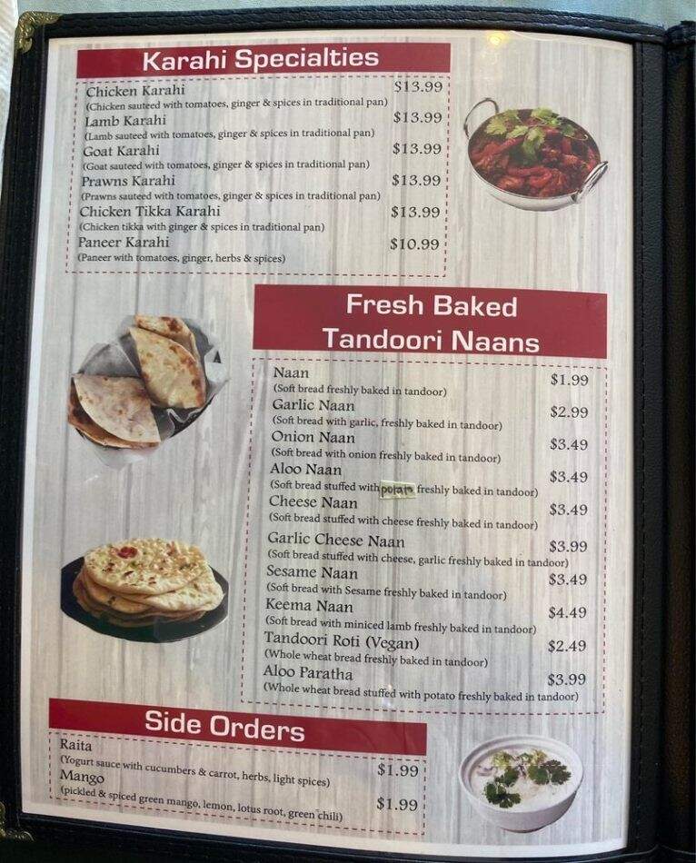 Delicious Curry House - Oakland, CA menu_pic