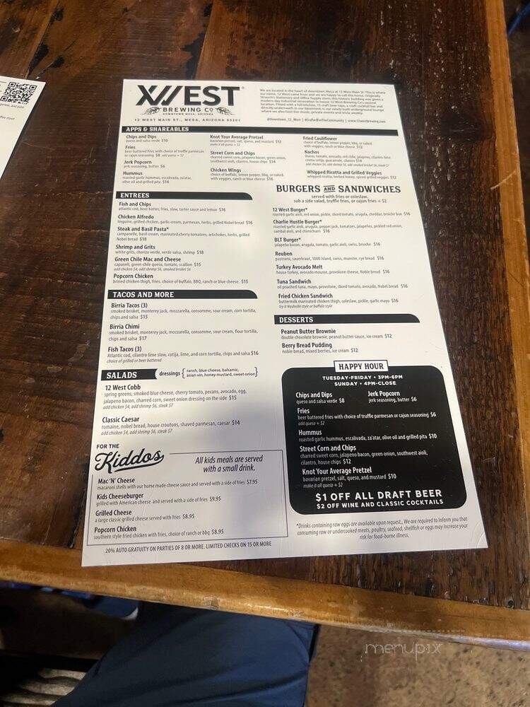12 West Brewing Co. - Mesa, AZ