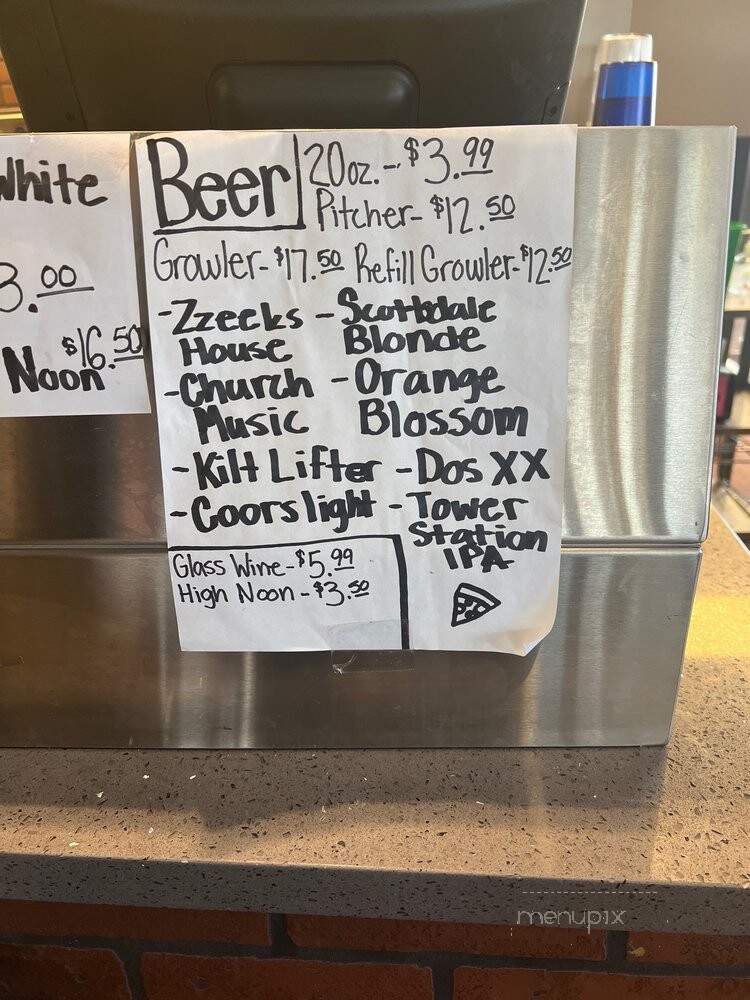 Zesty Zzeeks Pizza and Wings - Chandler, AZ menu_pic
