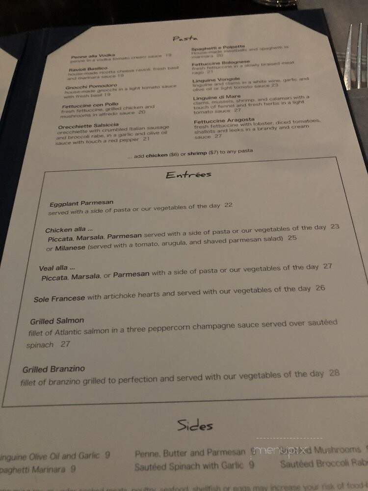 Pescatore Ristorante - West Palm Beach, FL menu_pic