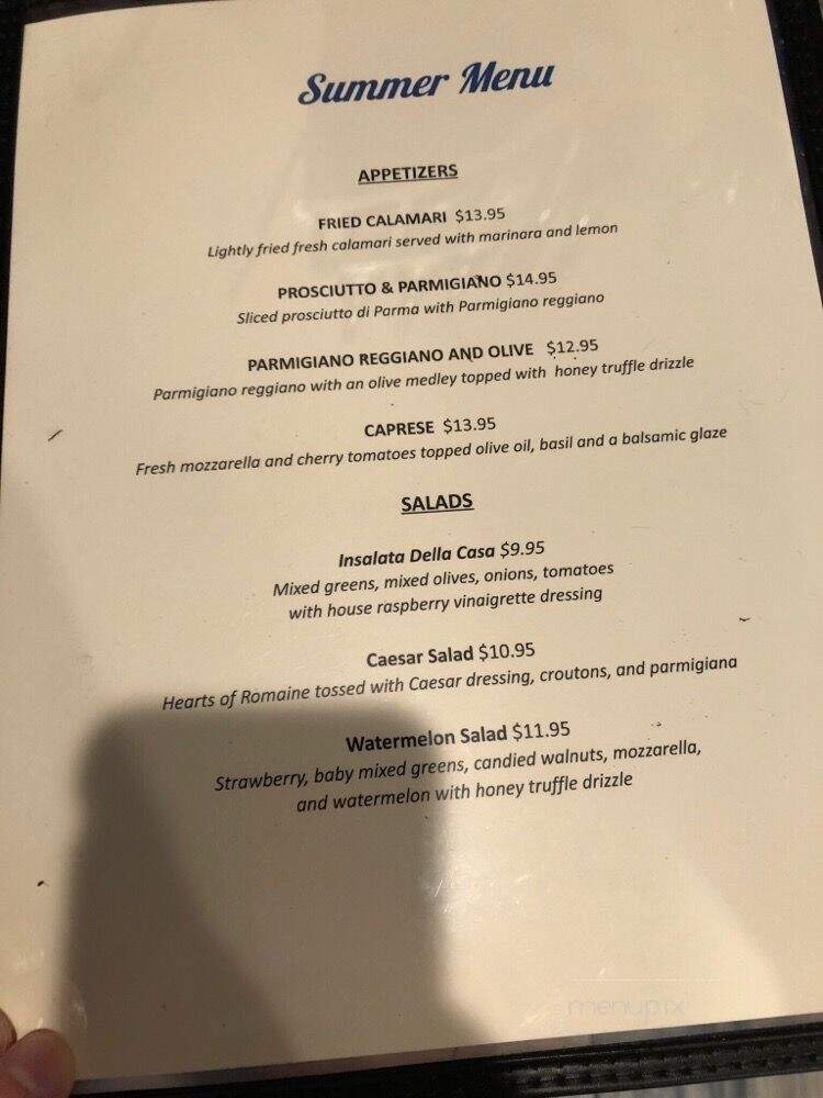 Limoncello Bistro - Sarasota, FL menu_pic