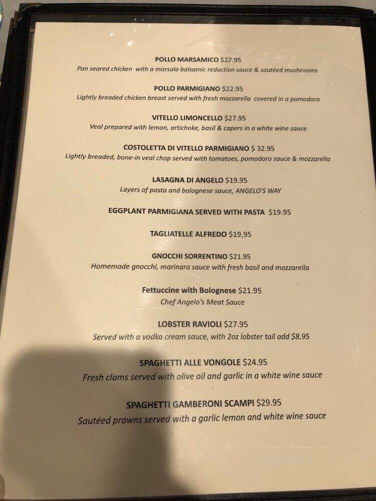 Limoncello Bistro - Sarasota, FL menu_pic