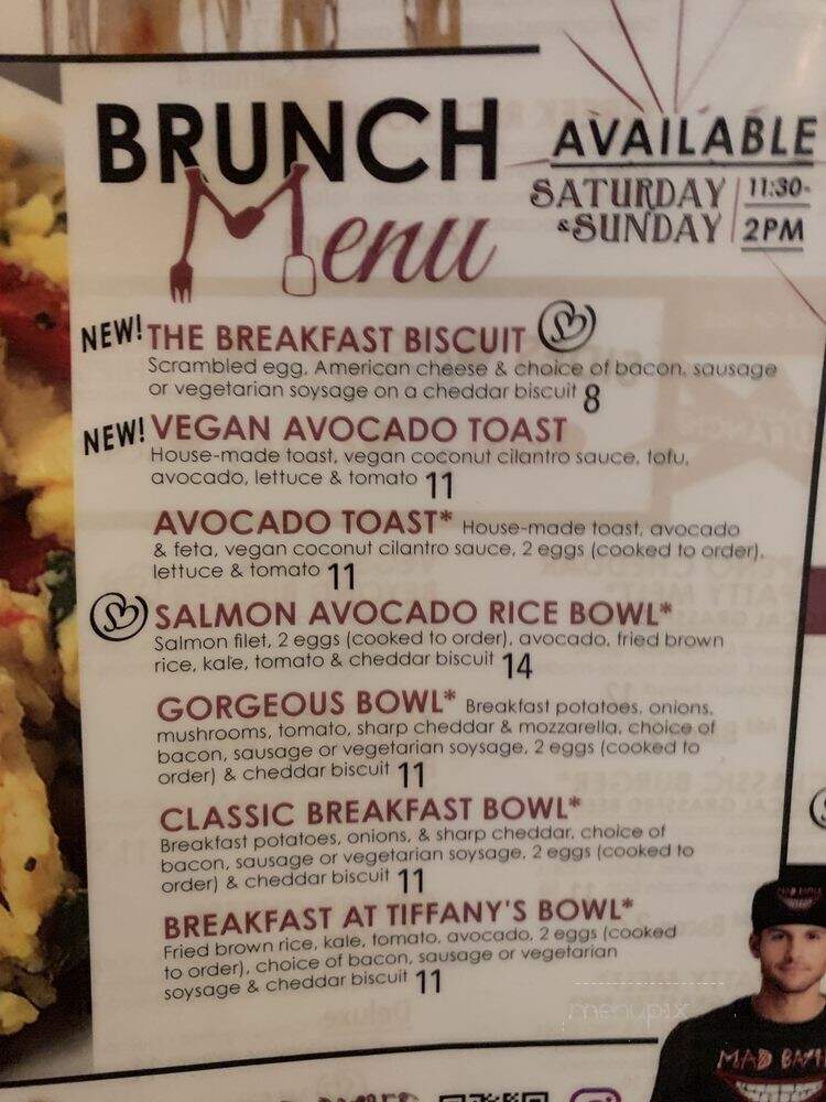 Lazy Hiker Brewing - Sylva, NC menu_pic