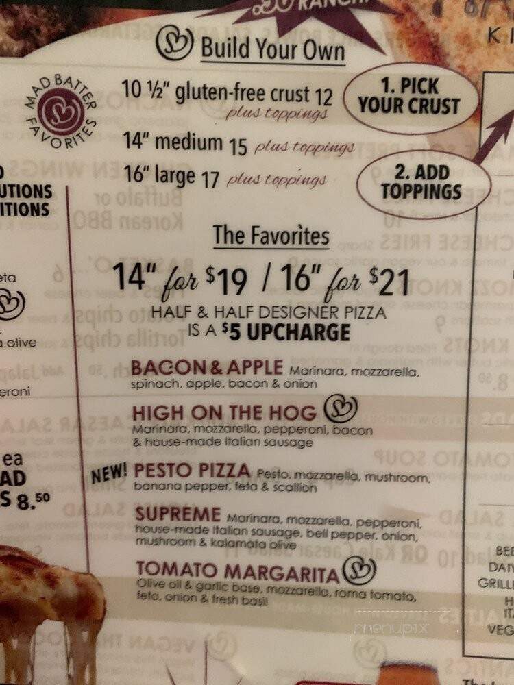 Lazy Hiker Brewing - Sylva, NC menu_pic