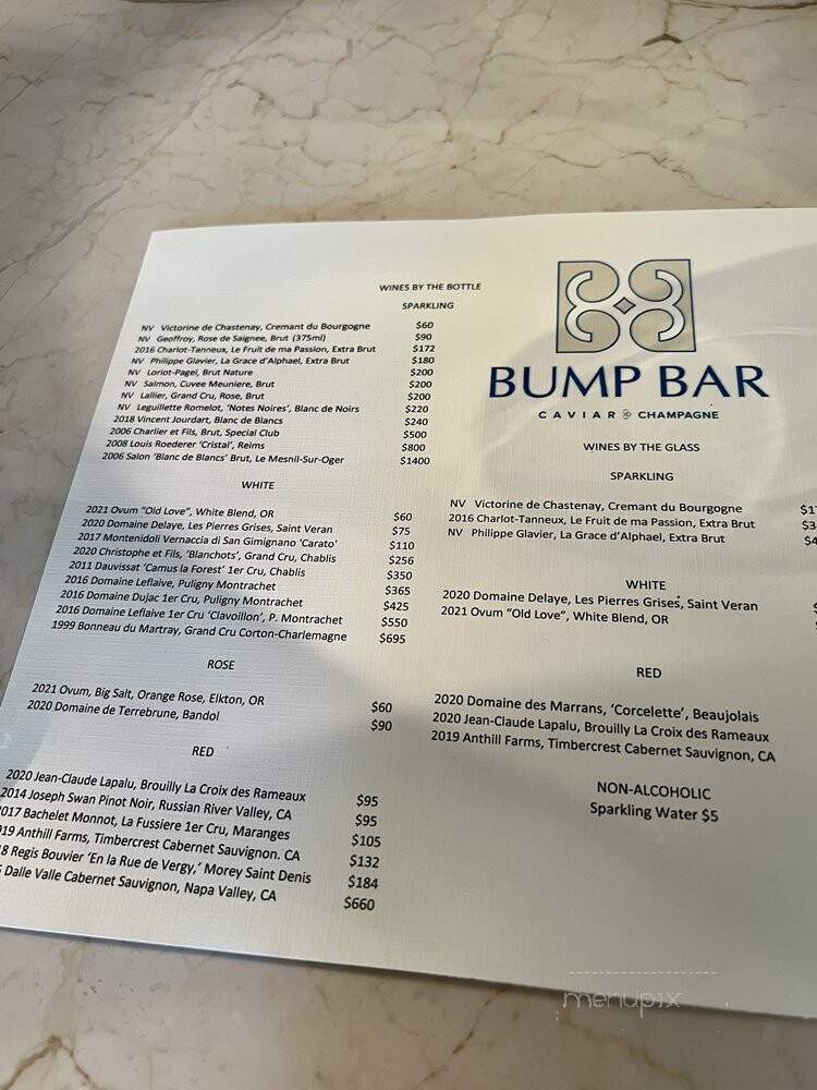 Bump Bar - Sausalito, CA