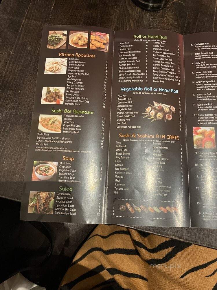 Sushiva - New York, NY menu_pic