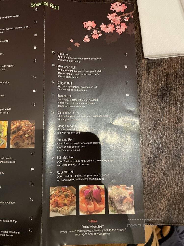 Sushiva - New York, NY menu_pic