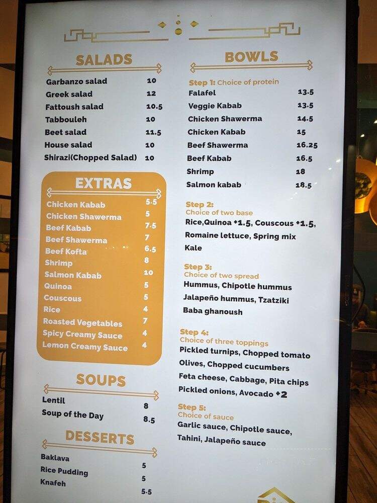 Pita House - Santa Monica, CA menu_pic