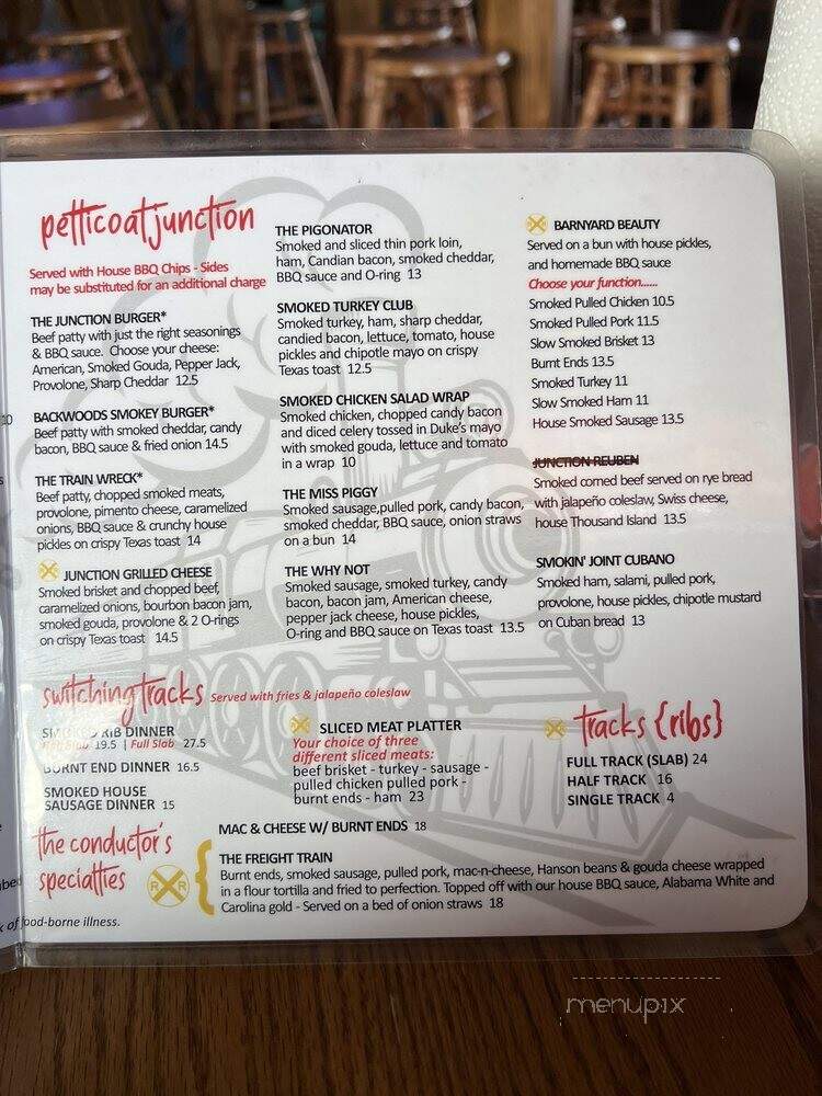 The Junction On Santa Fe - Lenexa, KS menu_pic