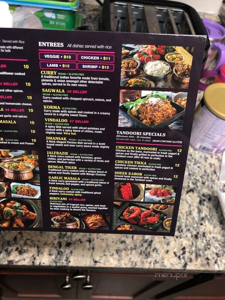 Detroit Masala - Detroit, MI menu_pic