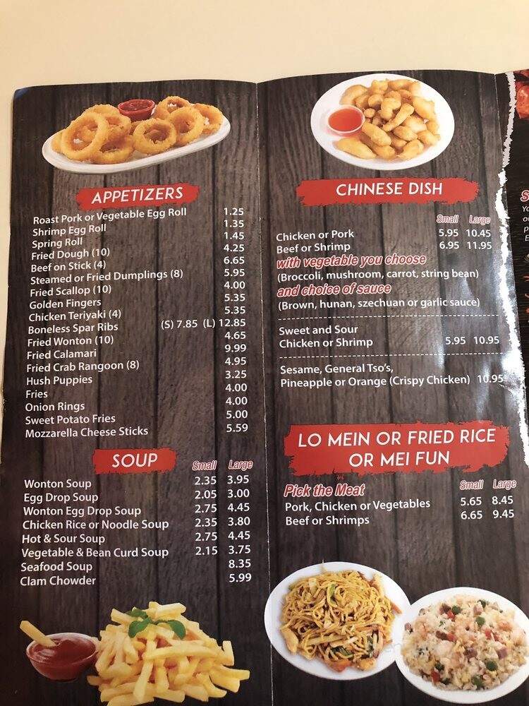 Seafood On The Bay - Glens Falls, NY menu_pic
