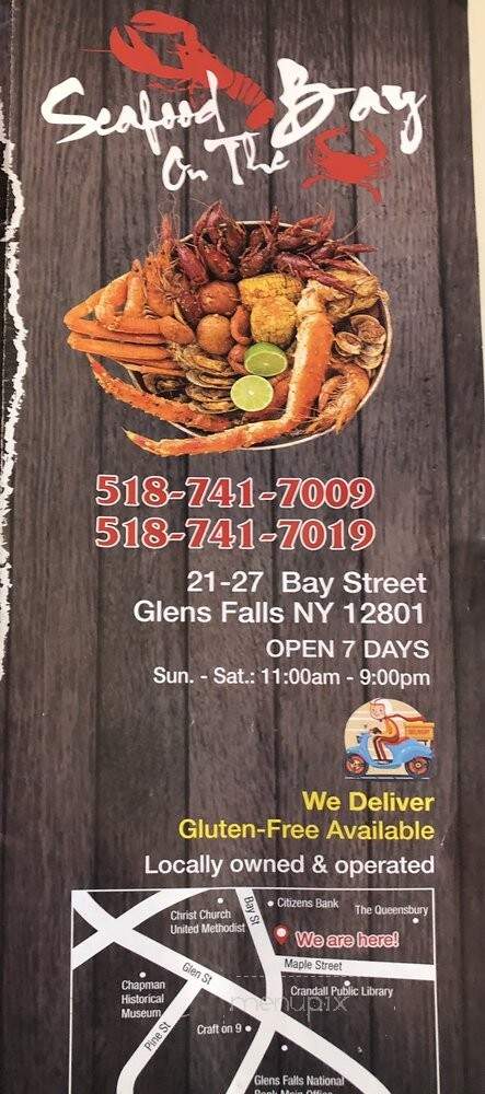Seafood On The Bay - Glens Falls, NY menu_pic