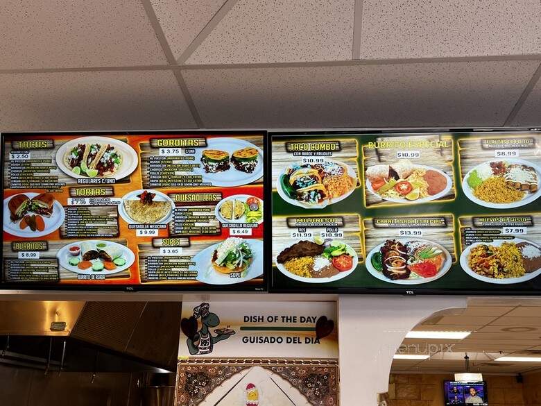 Julie's Taqueria - Marietta, GA menu_pic
