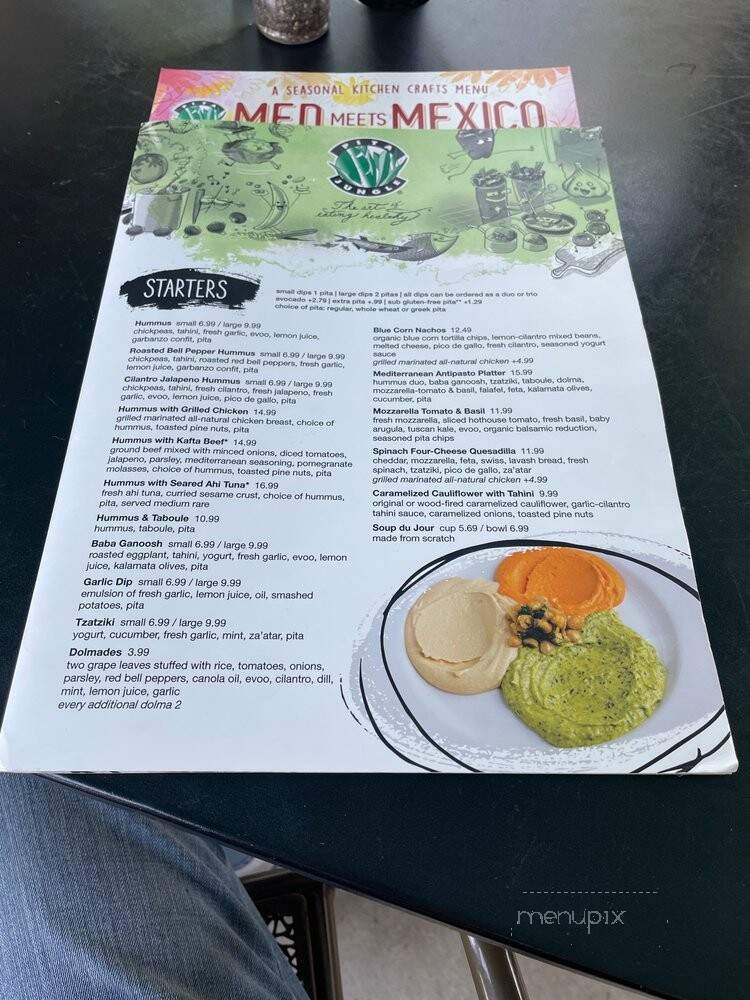 Pita Jungle - Mesa, AZ menu_pic