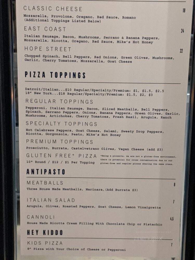 Providence Pizza - Oklahoma City, OK