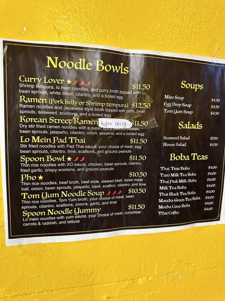 Spoon - Richmond, VA menu_pic