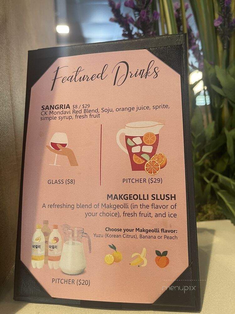 Seol Grille - Cary, NC menu_pic