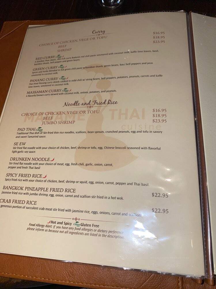 Madame Thai Cuisine - Morristown, NJ