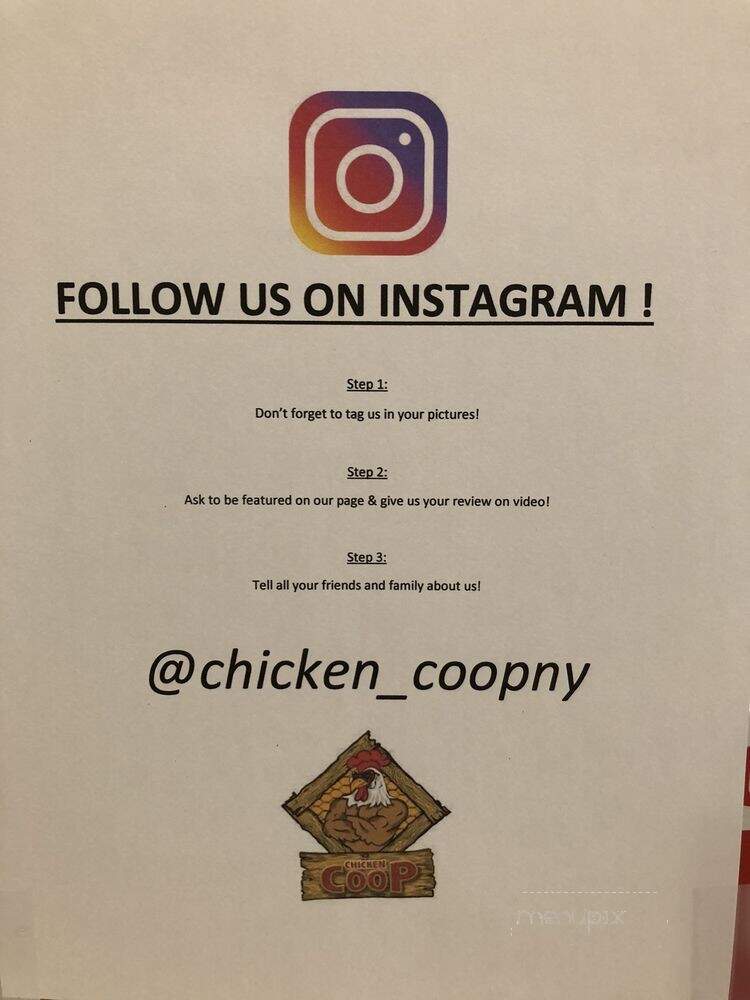 Chicken Coop - Baldwin Place, NY menu_pic