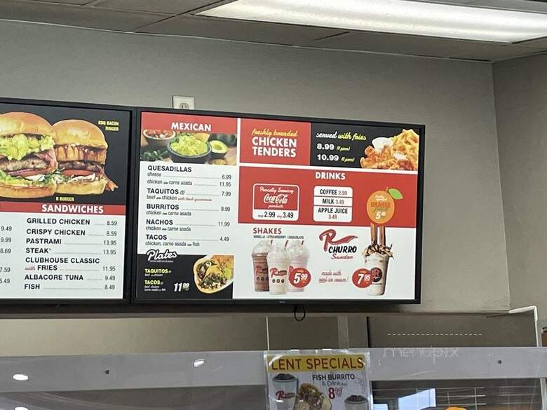 R Burgers Drive Thru - Ontario, CA menu_pic