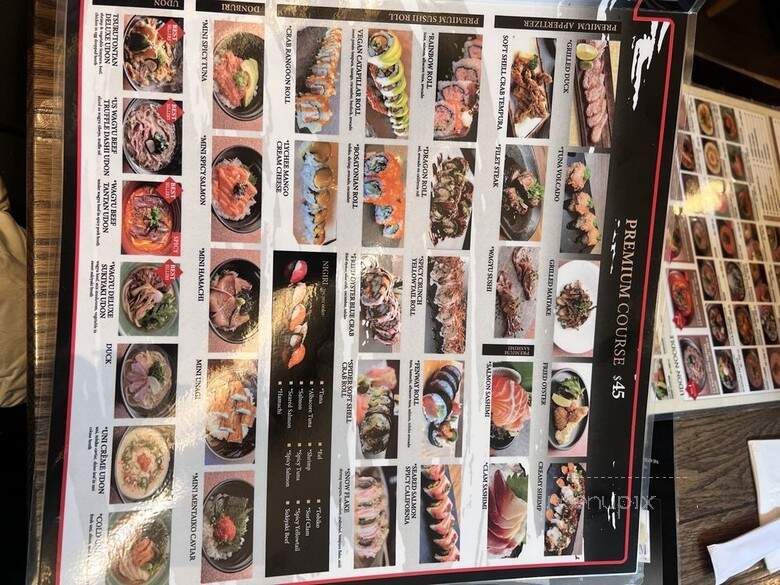 Tsurutontan Udon Noodle Brasserie - Boston, MA menu_pic