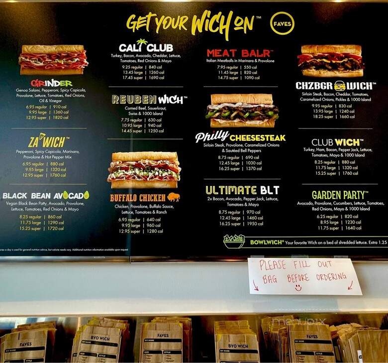 Which Wich? - Arlington Heights, IL menu_pic