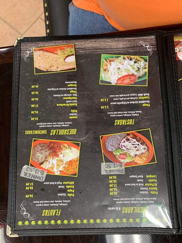 Mexican Grill Los Magueyes - Fox Lake, IL menu_pic